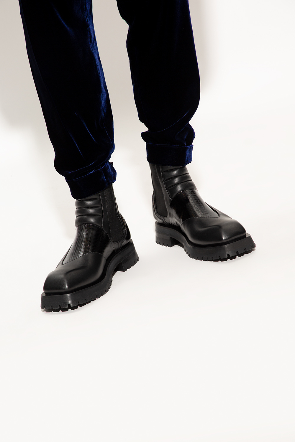 Balmain army sales boots